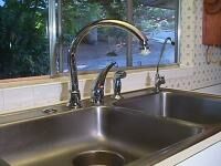 Raised Sinks and Faucets Help Bending Pain!