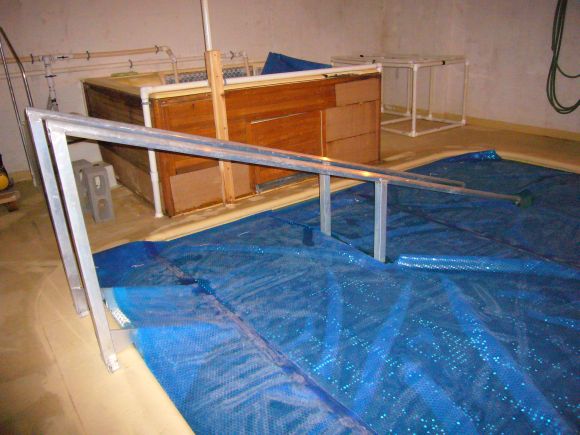 Accessibility Pool Steps with Reduced Riser Height Accessibility Pool Steps with Reduced Riser Height
